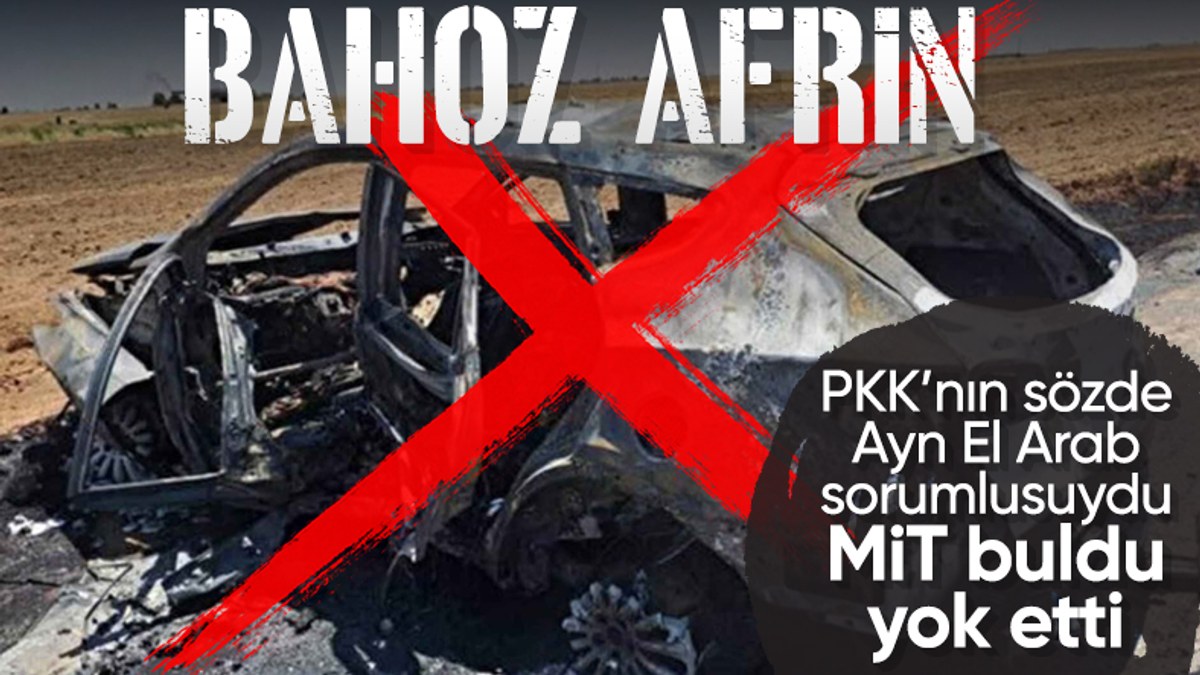 MİT'ten Suriye'de nokta operasyon! Sözde Aynularab sorumlusu Bahoz Afrin öldürüldü
