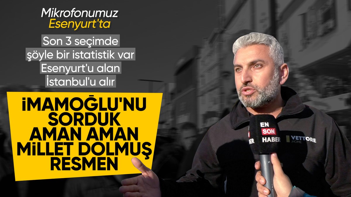 Türkiye yerel seçimlere gidiyor! Ensonhaber sokak röportajlarıyla seçmenin arasında