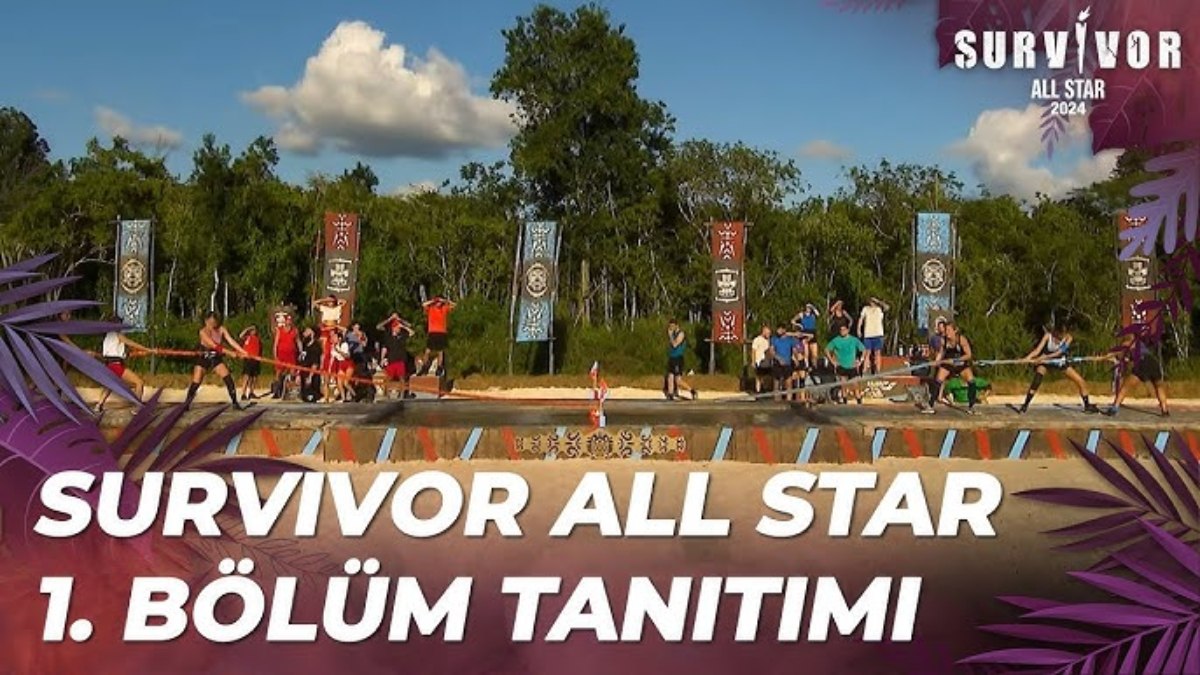 Turabi ve Poyraz birbirine girdi! Survivor All Star 2024 ilk bölüm tanıtımı