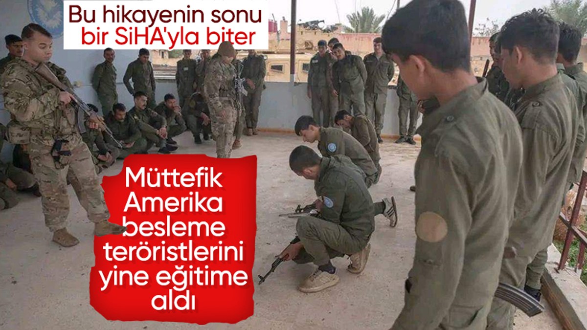 ABD askerleri PKK'lılara silah eğitimi verdi