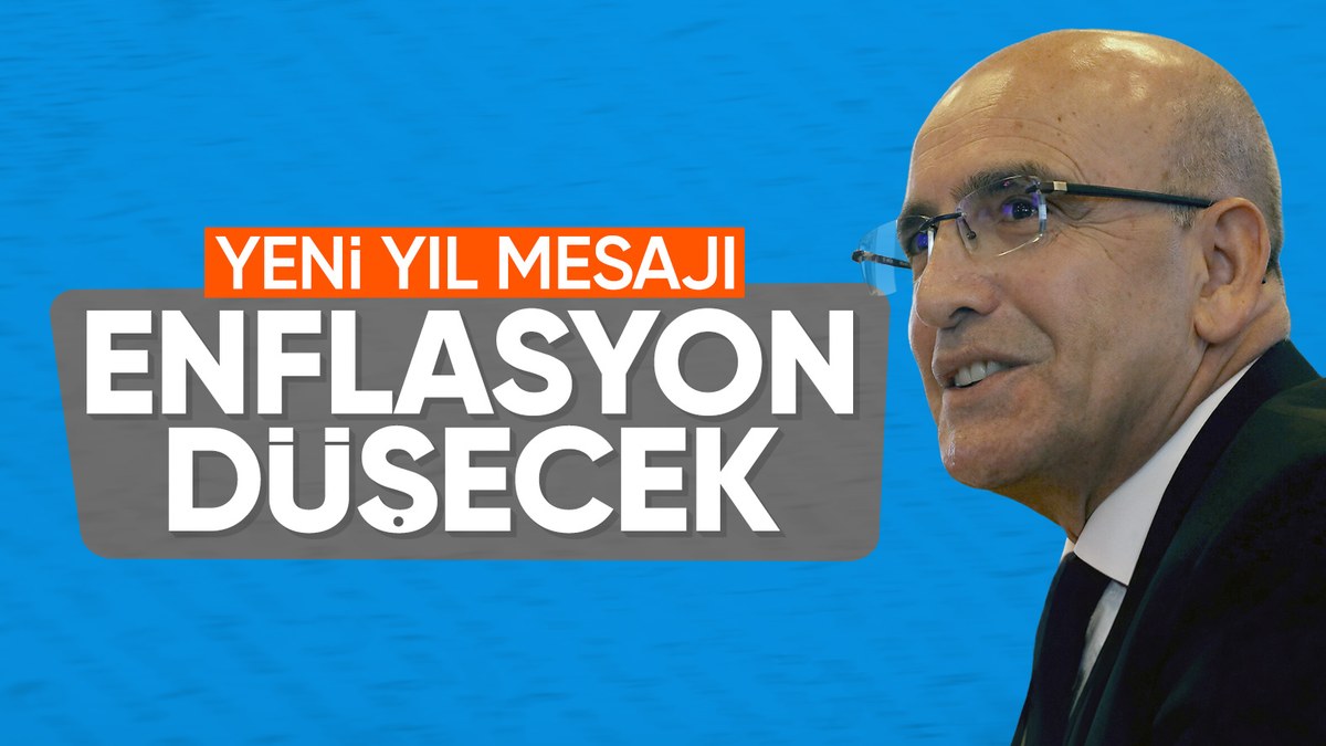 Mehmet Şimşek: 2024 yılı, yıllık enflasyonda düşüşün başladığı bir yıl olacak