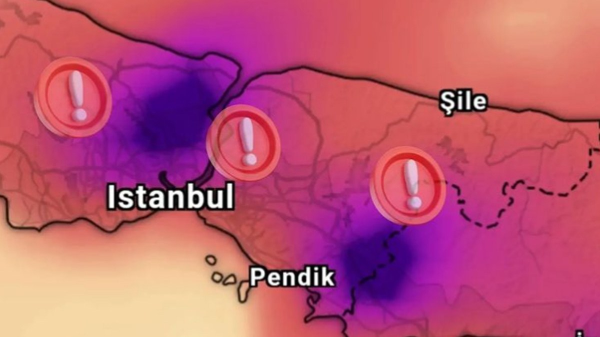 İstanbul morardı, zehir saçıyor! Canını seven evden çıkmasın…