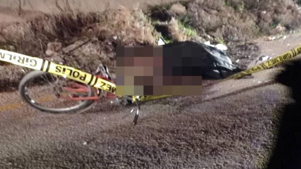 Mersin'de motosikletle bisikletin çarpıştığı kazada 1 kişi hayatını kaybetti