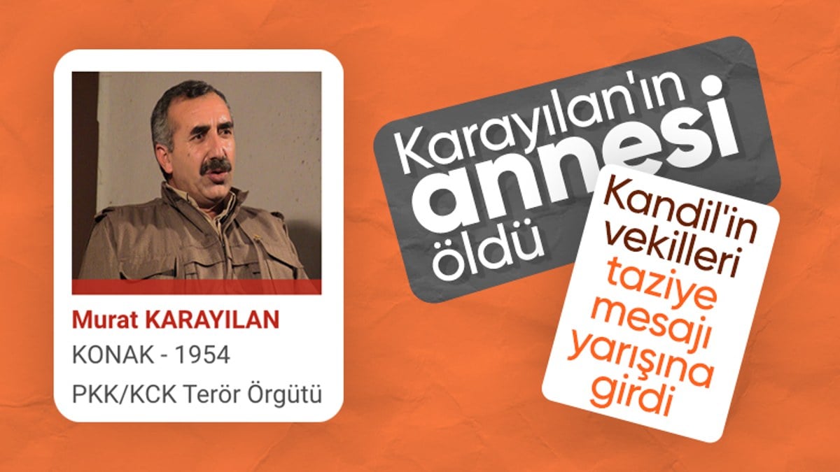 Teröristbaşı Murat Karayılan'ın annesi hayatını kaybetti