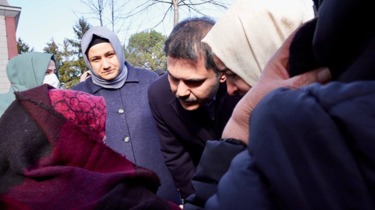 İBB Başkan adayı Murat Kurum, İstanbul'da cenaze törenine katıldı