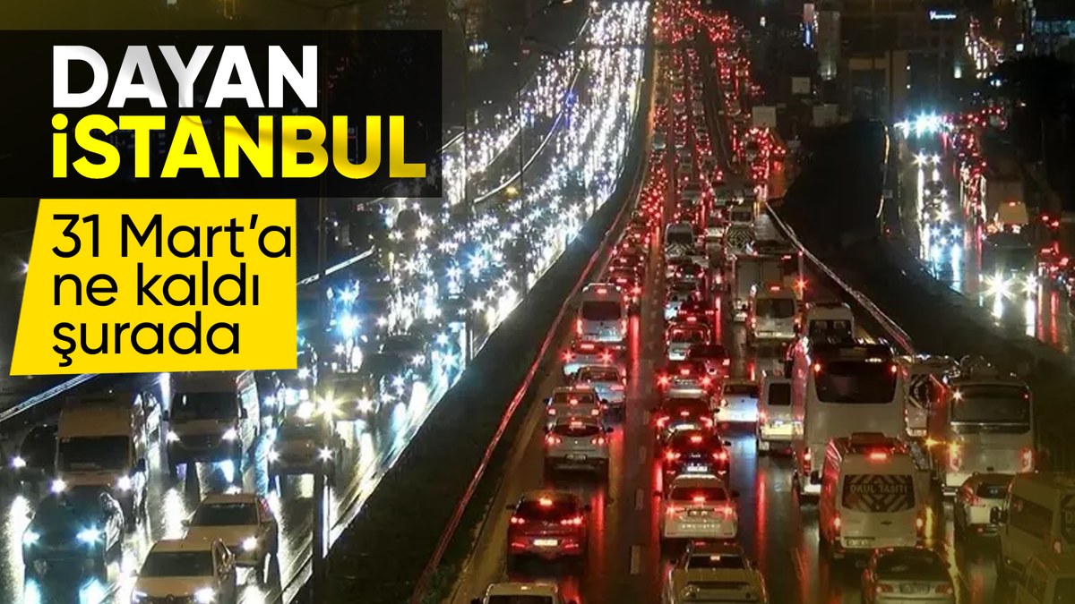 İstanbulluların çilesi! Trafik durma noktasına geldi
