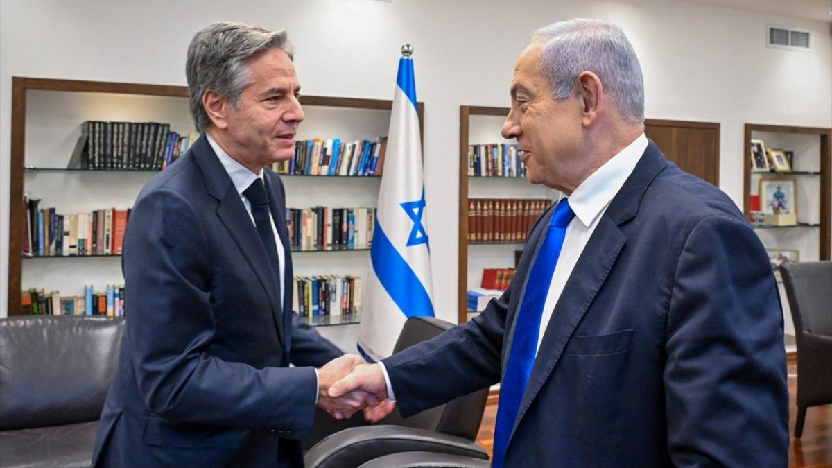 Antony Blinken ile Binyamin Netanyahu'nun görüşmesinin gergin geçtiği iddia edildi