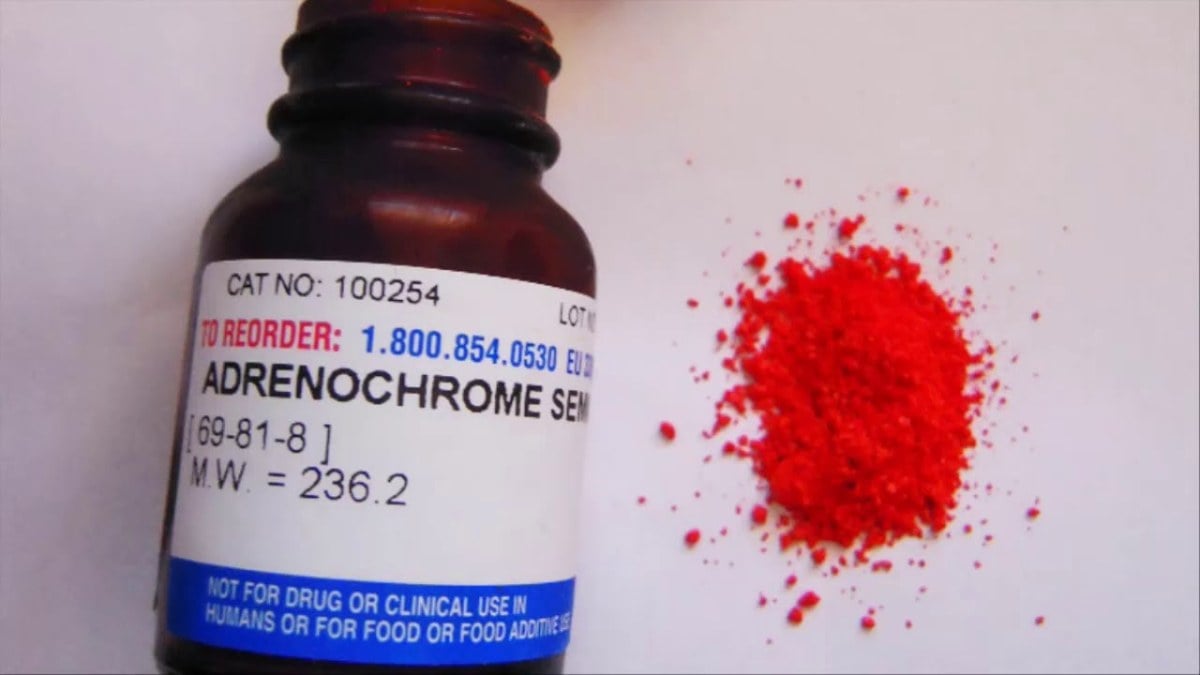 Sübyan kanı: Adrenochrome (Adrenokrom) nedir, ne işe yarar?