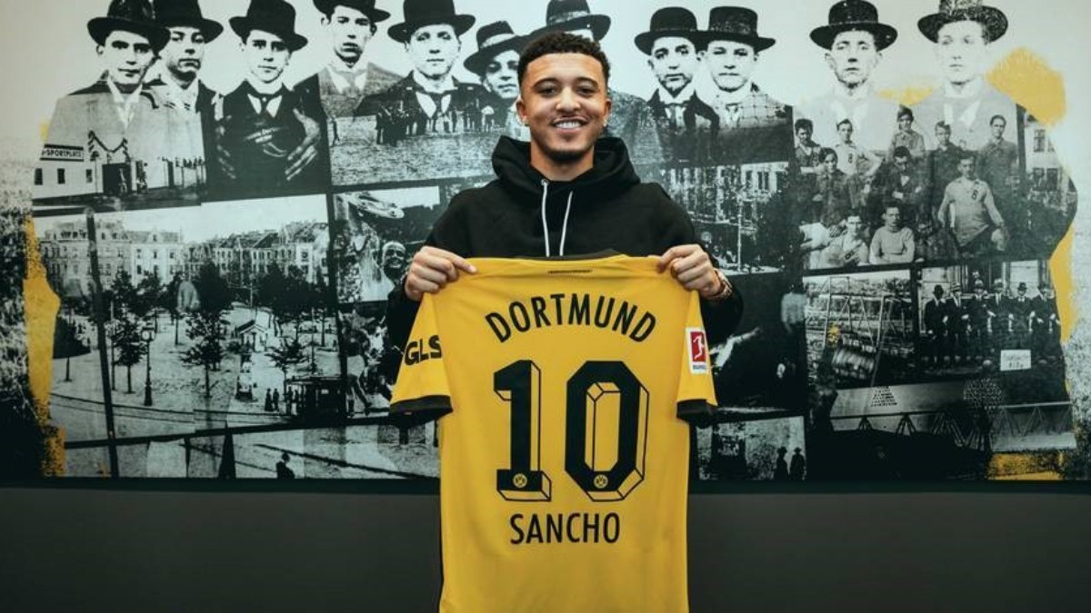 Jaden Sancho, Borussia Dortmund'a geri döndü