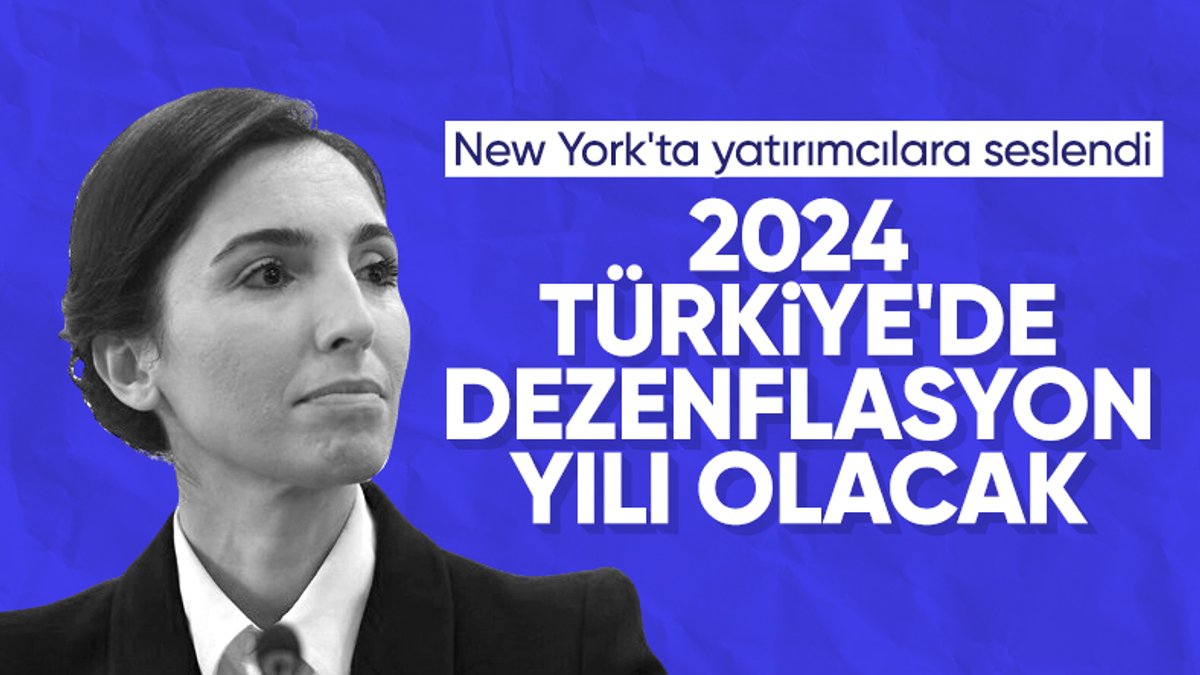 Hafize Gaye Erkan, 2024'ün dezenflasyon yılı olacağını belirtti