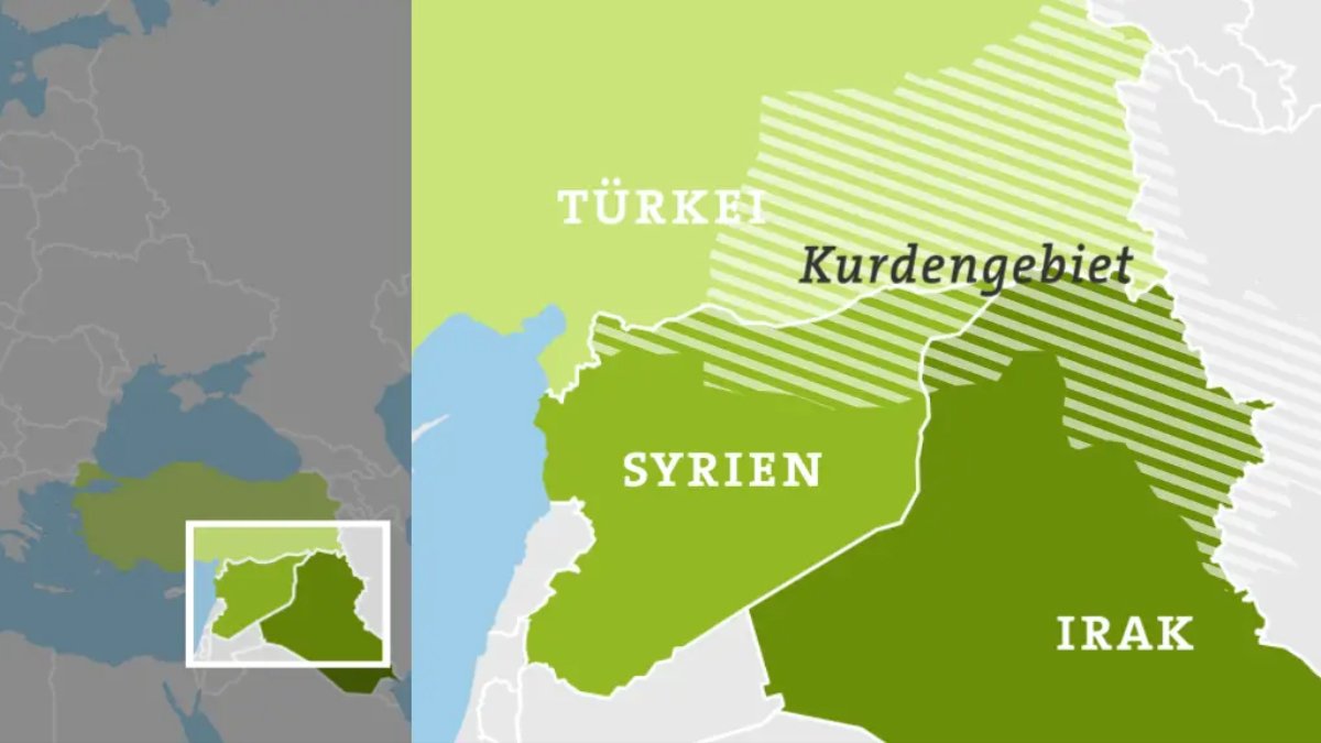 Türkiye'nin PKK'ya operasyonları Almanya'nın gündeminde: Tepki çeken harita