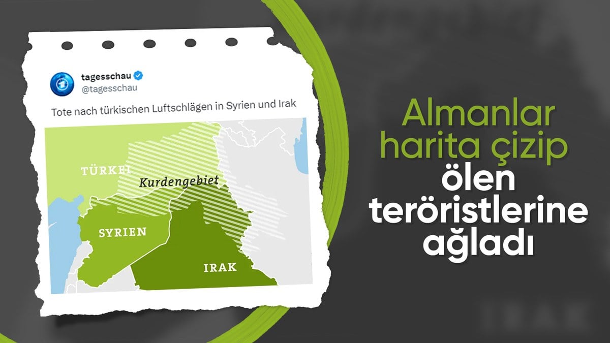 Türkiye'nin PKK'ya operasyonları Almanya'nın gündeminde: Tepki çeken harita