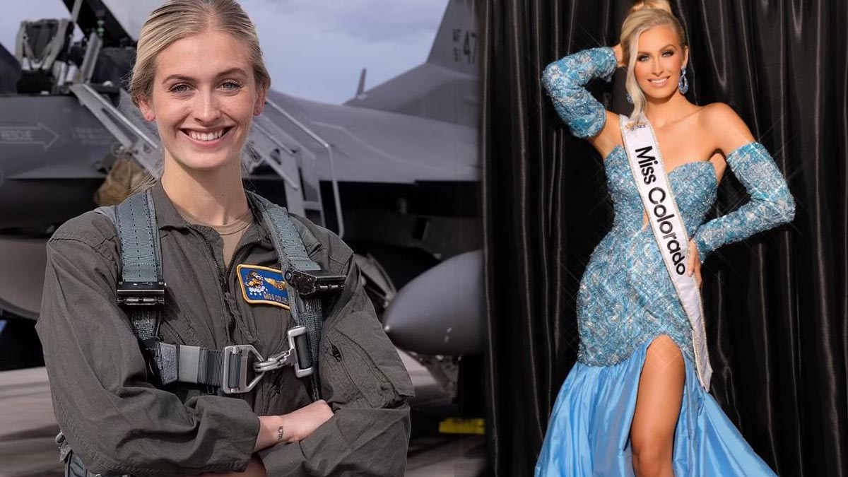 Tarihte bir ilk! Hava Kuvvetleri pilotu güzellik kraliçesi seçildi…