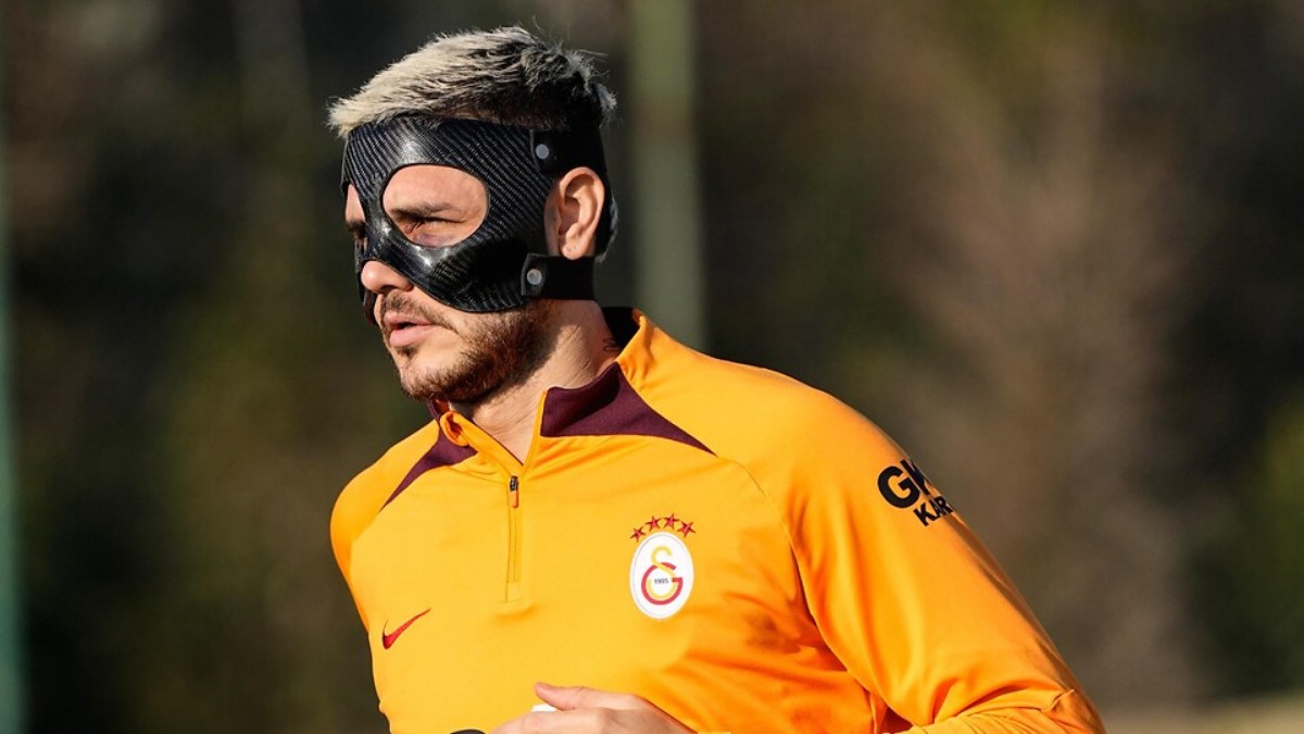 Mauro Icardi, Trabzonspor maçında maskeyle sahada olacak