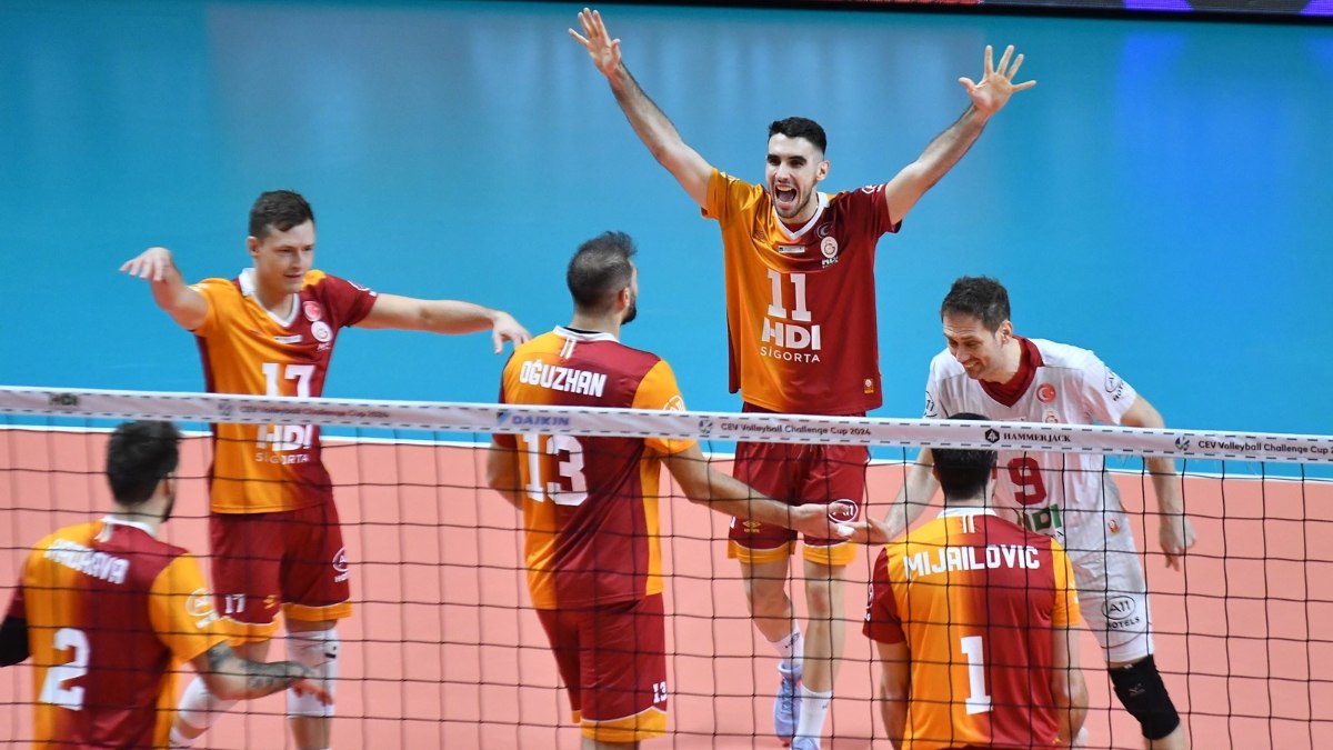 Galatasaray Erkek Voleybol Takımı, Challenge Kupası’nda yarı finalde