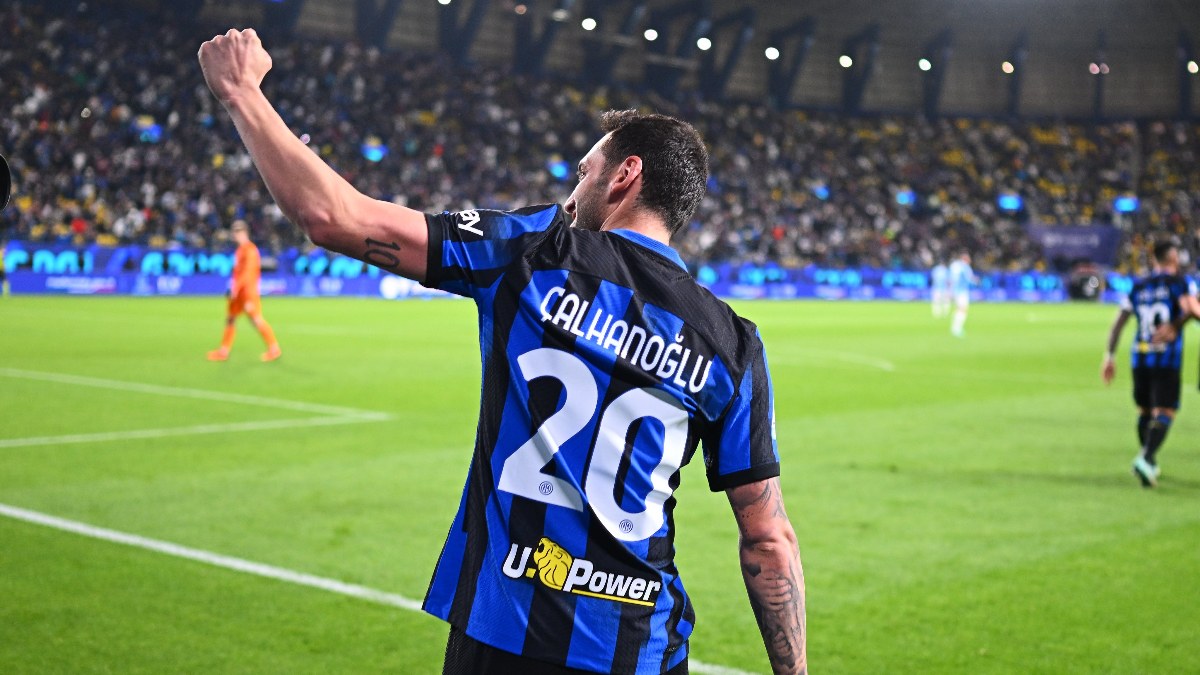 Hakan Çalhanoğlu golünü attı: Inter finale yükseldi
