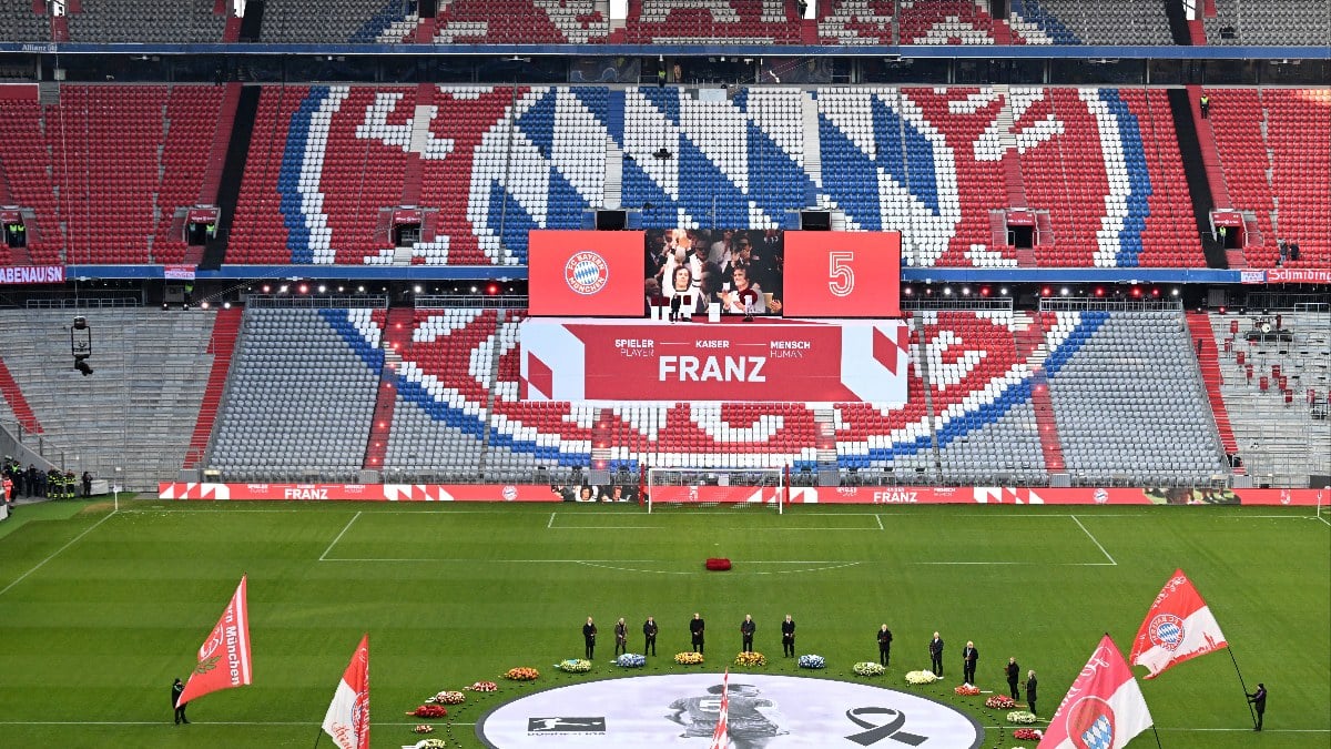 Franz Beckenbauer için anma töreni gerçekleştirildi
