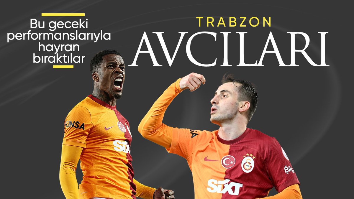 Wilfried Zaha ve Kerem Aktürkoğlu, Trabzonspor maçında yıldızlaştı