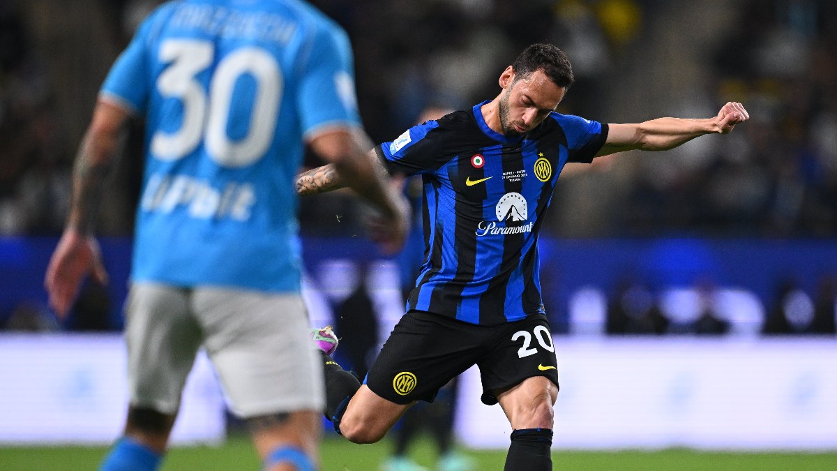 Napoli'yi son anlarda yıkan Inter, Süper Kupa'yı kazandı