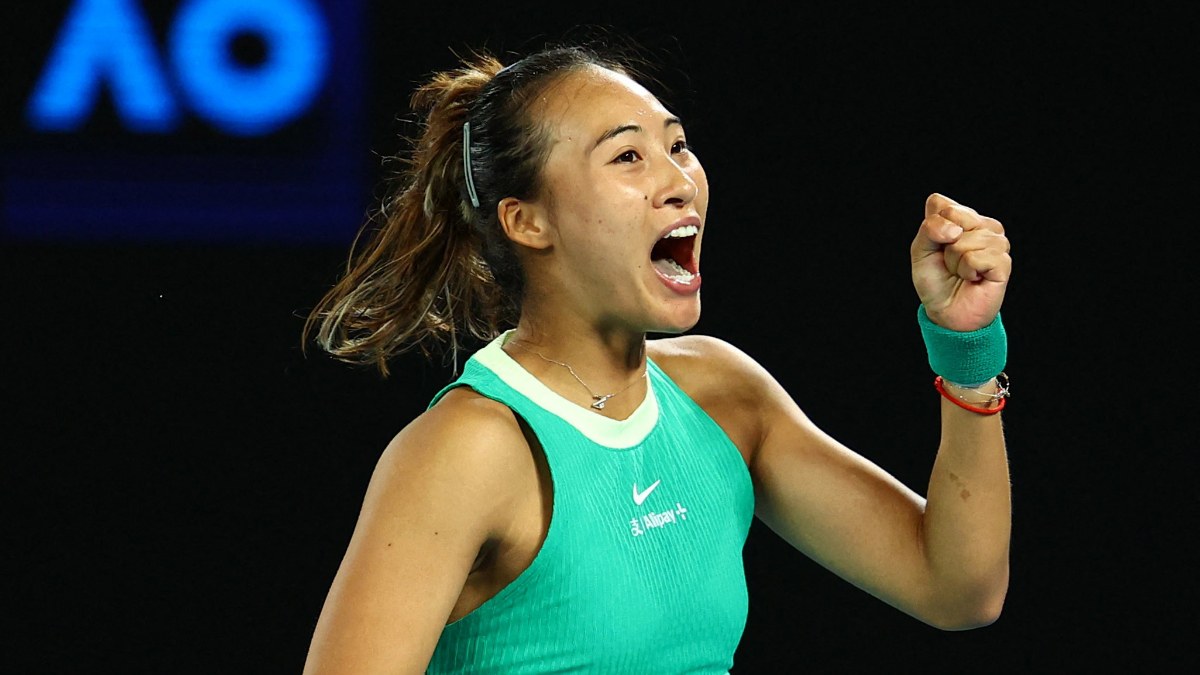 Avustralya Açık'ta Qinwen Zheng, yarı finale çıktı