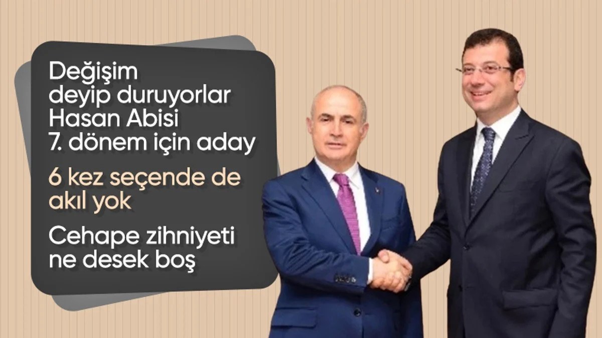 CHP, Büyükçekmece'de Hasan Akgün'ü 7. kez aday gösterdi