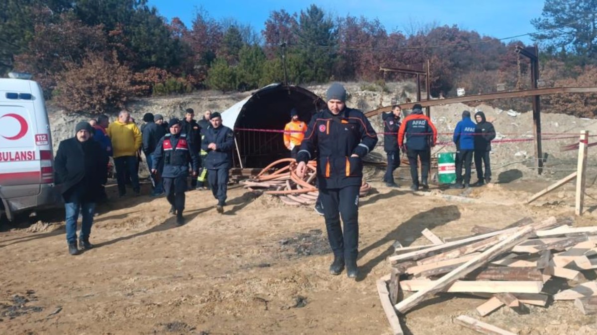 Kütahya'da maden ocağında göçük: 1 işçi toprak altında kaldı