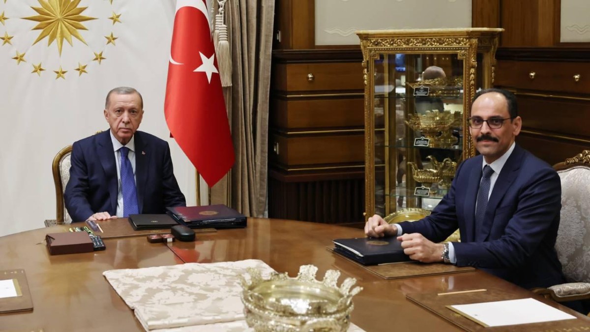Cumhurbaşkanı Erdoğan, MİT Müsteşarı İbrahim Kalın ile görüştü