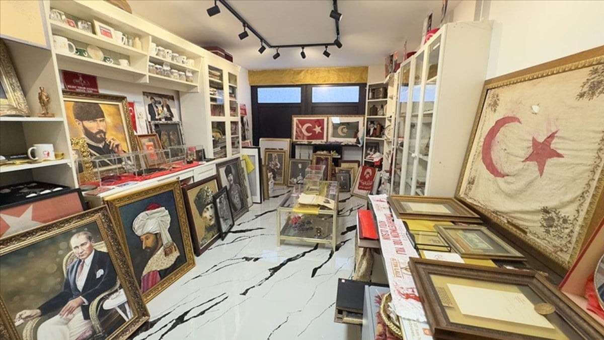 Hollanda'da yaşayan Türk, evini Çanakkale ve Atatürk müzesi yaptı