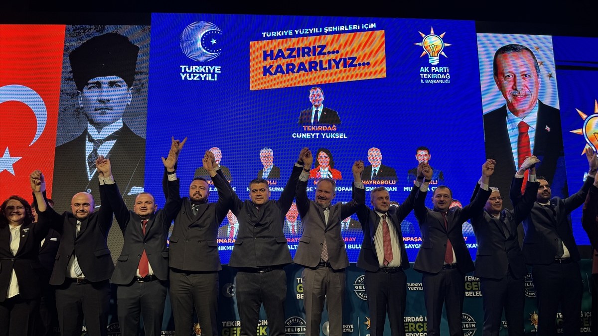 Cumhur İttifakı'nın Tekirdağ ilçe belediye başkan adayları