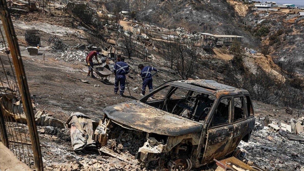 Şili'de orman yangınları: Ölü sayısı 112 oldu