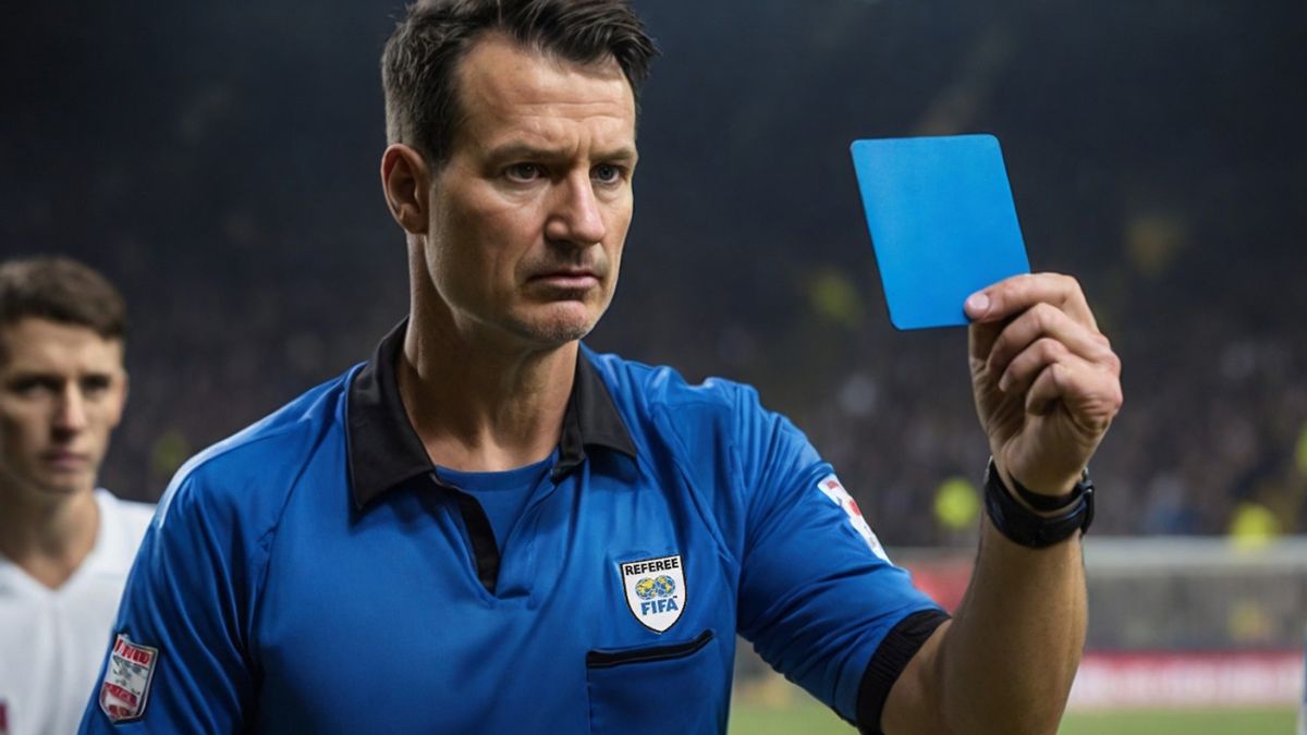 Futbolda yeni dönem! Mavi kart geliyor oyunun kuralları değişiyor...