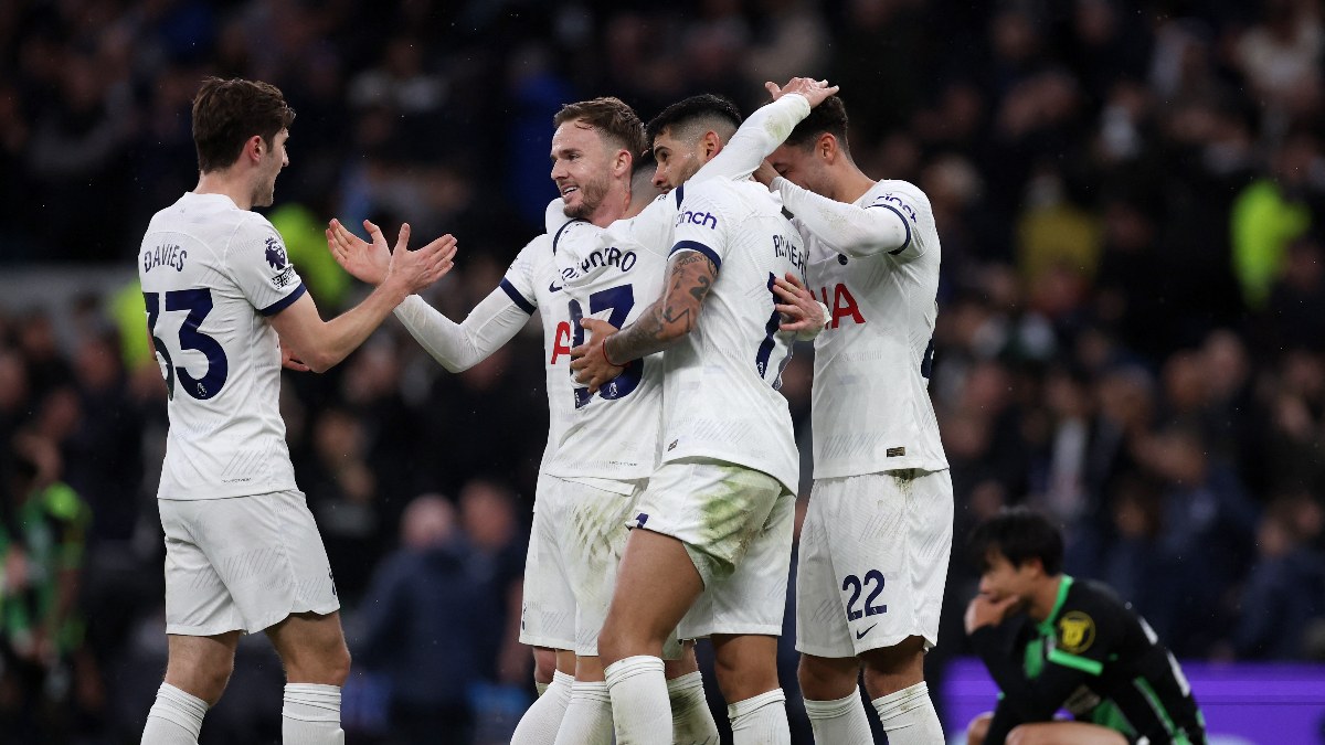 Tottenham, Brighton karşısında son dakika golüyle güldü