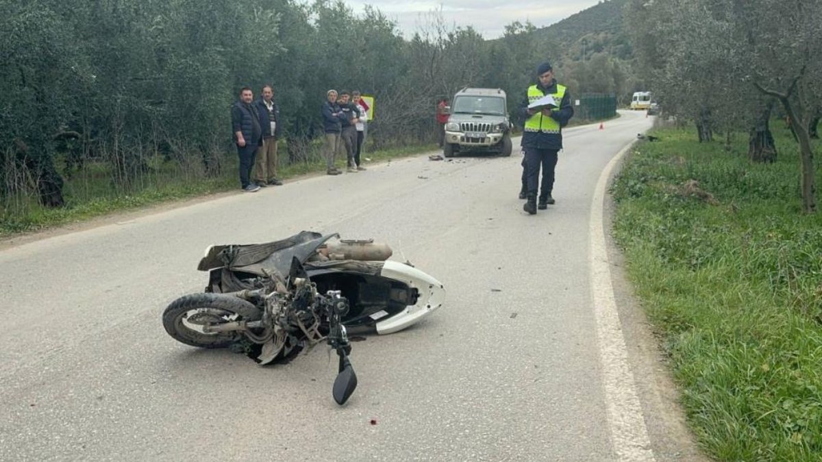 Bursa'da şerit ihlali yaparak cipe çarpan motosikletli öldü