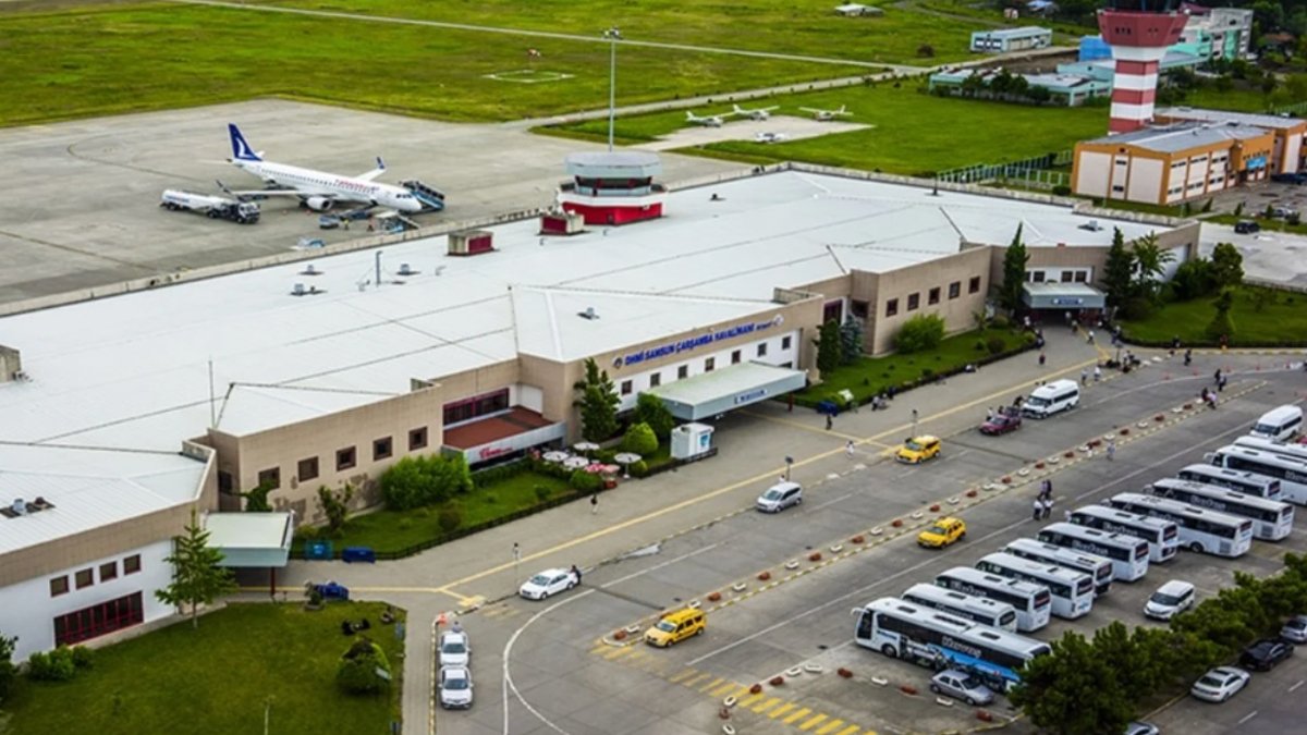 Samsun-Çarşamba Havalimanı'nı ocakta 121 bin yolcu kullandı