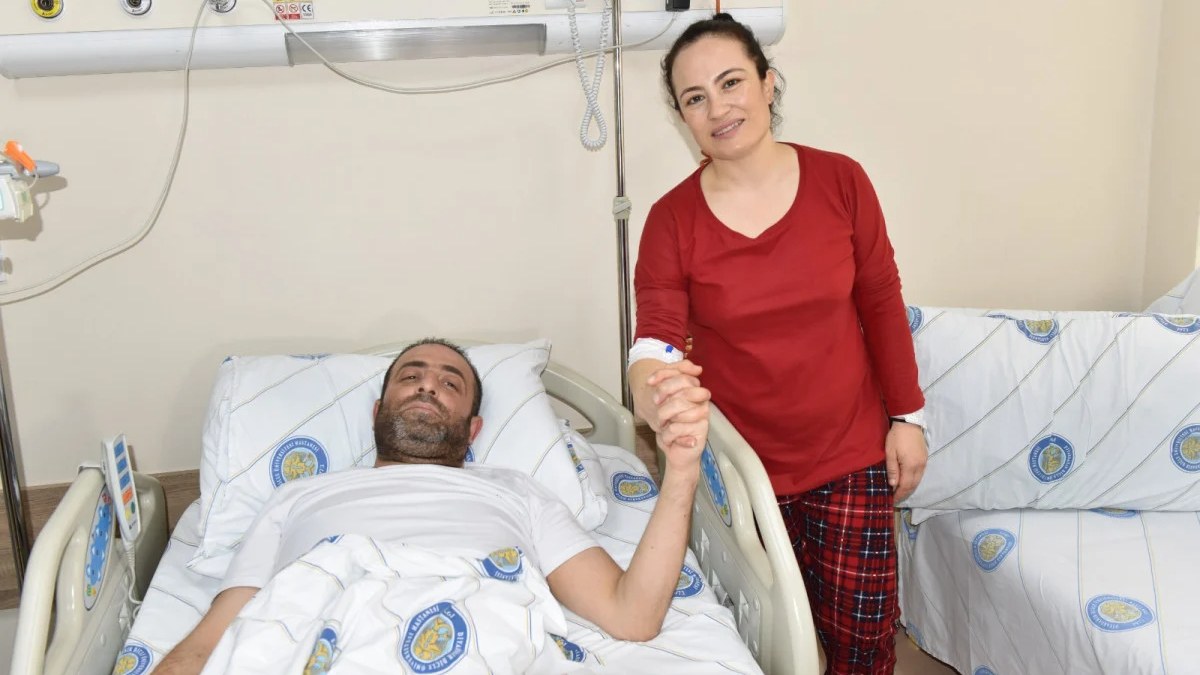 Diyarbakır'da Sevgililer Günü hediyesiyle yaşama tutundu: Eşi böbreğini verdi