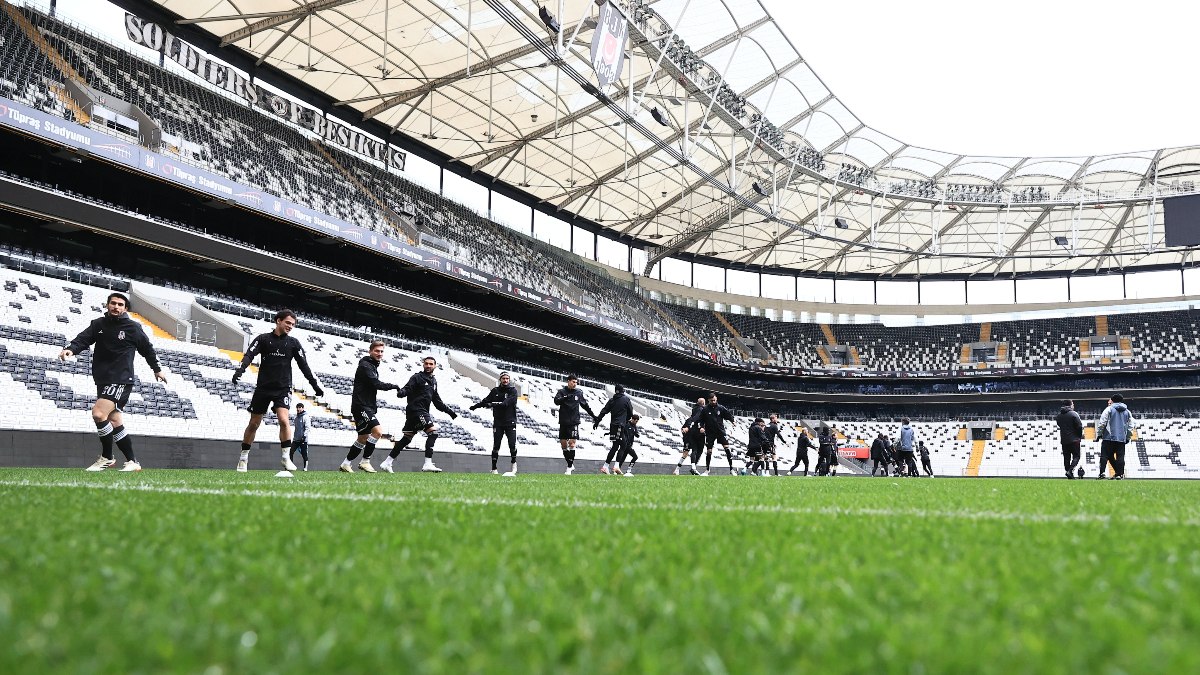 Beşiktaş, Konyaspor maçı hazırlıklarına Dolmabahçe'de devam etti