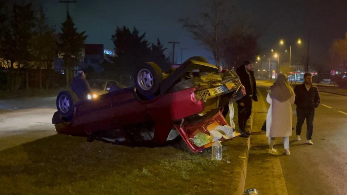 Bolu'da feci kaza: 1'i çocuk 3 kişi yaralandı