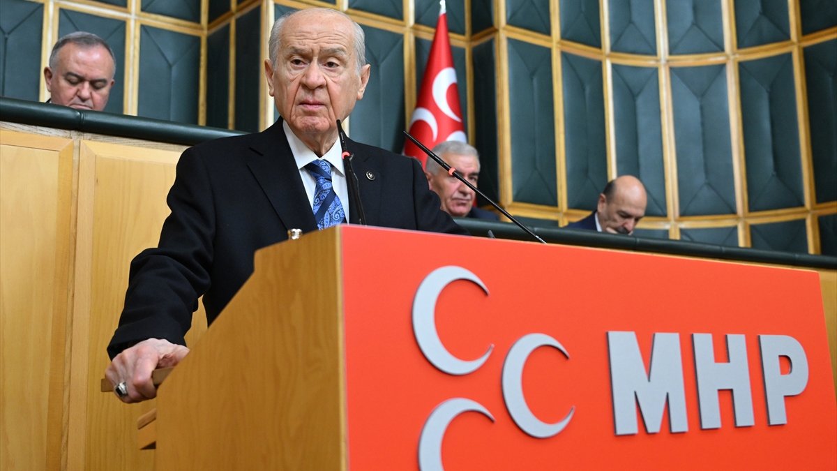 MHP Lideri Devlet Bahçeli'den grup toplantısında önemli açıklamalar