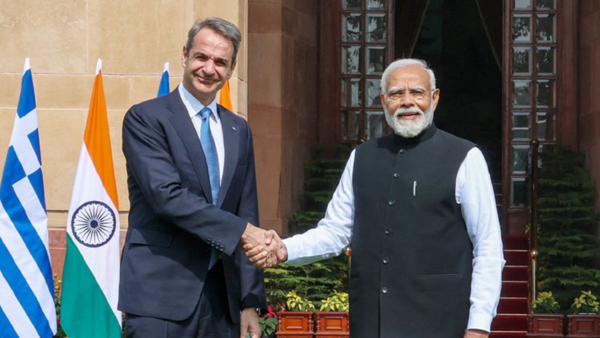Yunanistan Başbakanı Miçotakis: Hindistan'ın Avrupa'ya açılan kapısıyız