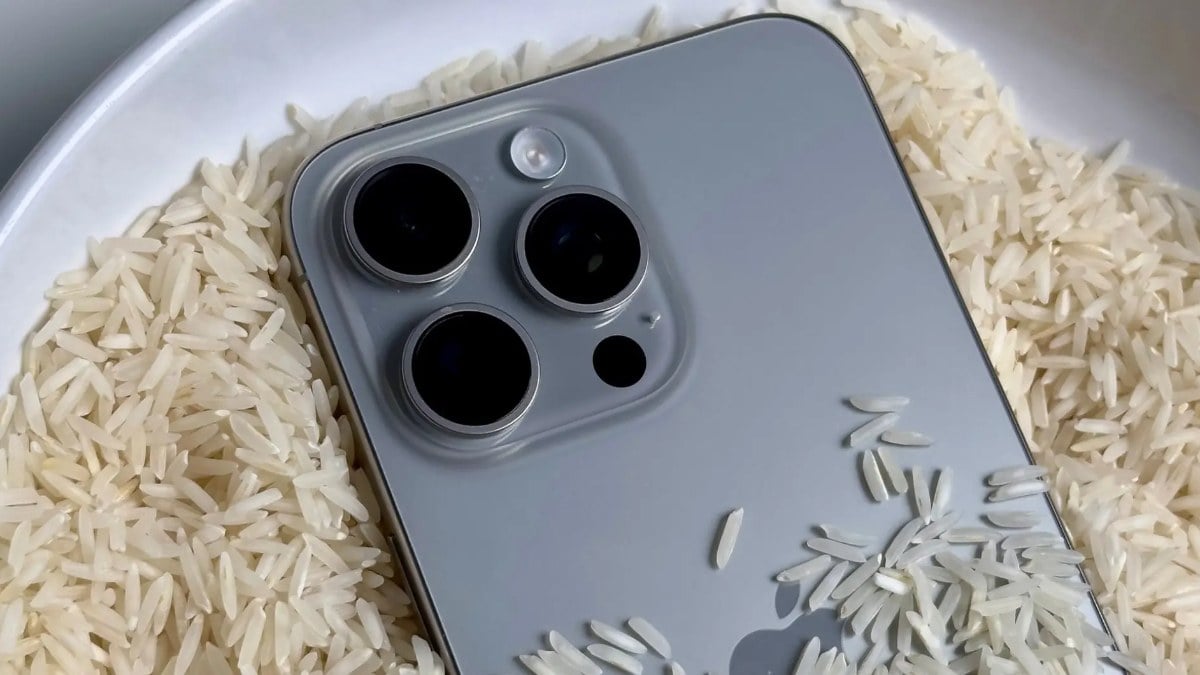 Telefonunuz ıslak ve açılmıyor mu? Apple'dan pirinç uyarısı geldi