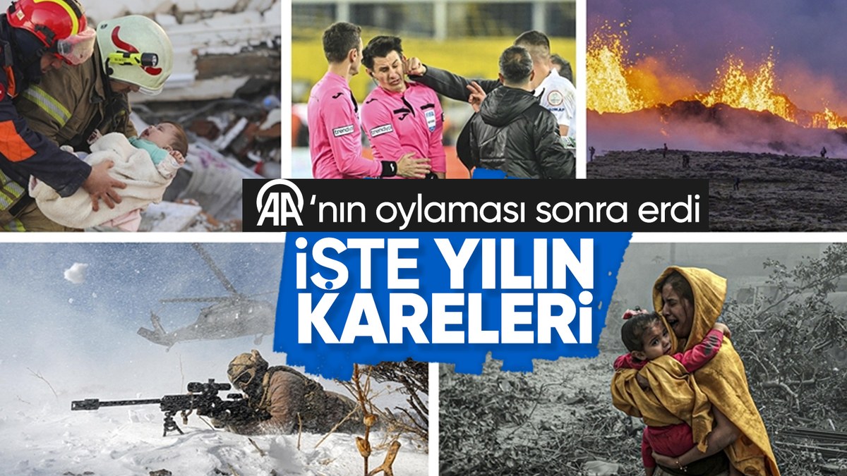 Anadolu Ajansı'nın 'Yılın Kareleri' oylaması sonuçlandı