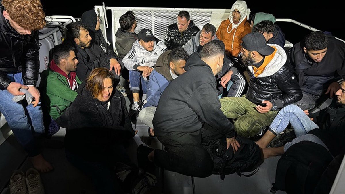 Muğla açıklarında 79 kaçak göçmen yakalandı