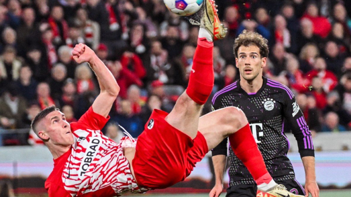 Bayern Münih'e zirve yarışında bir darbe de Freiburg vurdu
