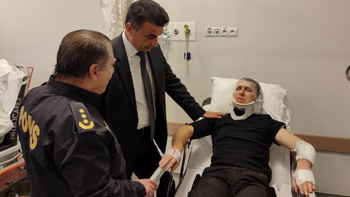 Kocaeli'de ehliyetsiz sürücü kaçarken polisi yaraladı