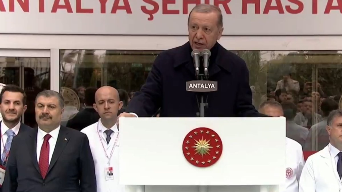 Cumhurbaşkanı Erdoğan, Antalya Şehir Hastanesi'ni açtı