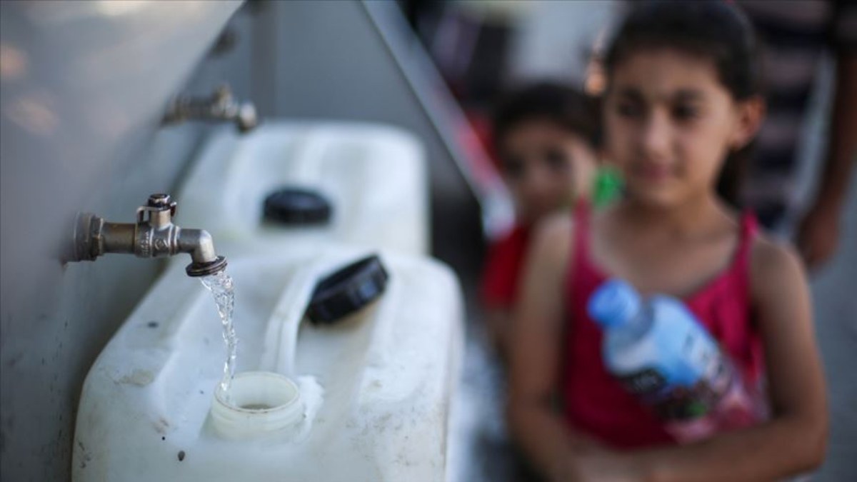 BM: Gazze'deki evlerin yüzde 80'inde temiz su yok