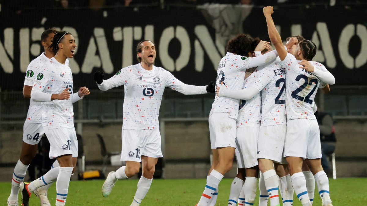 Yusuf Yazıcı sonradan oyuna girdi! Lille, Sturm Graz'ı 3 golle devirdi