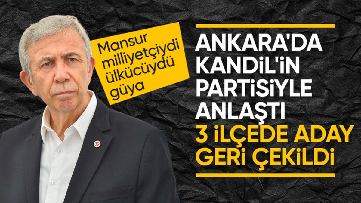 Ankara'da DEM Parti-CHP iş birliği: 3 ilçede adaylar geri çekildi