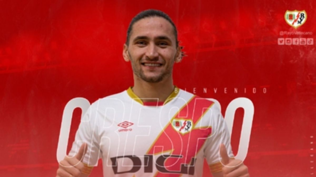 Rayo Vallecano'da ayın en iyisi Miguel Crespo oldu