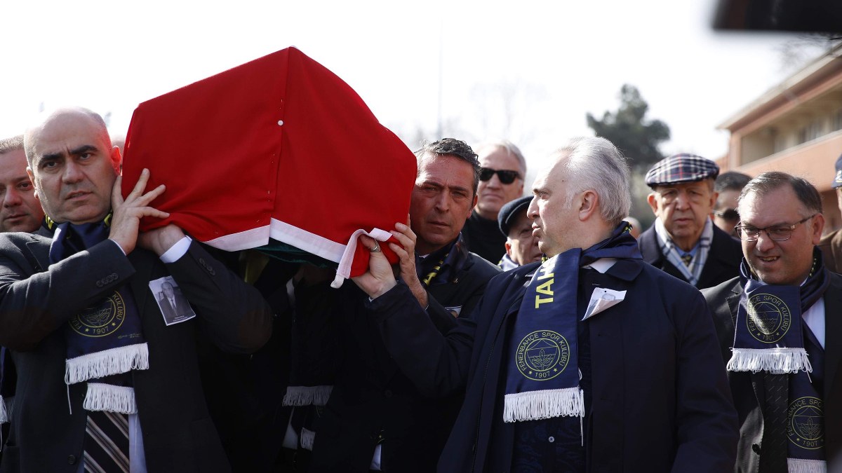Fenerbahçe’nin 32. başkanı Tahsin Kaya için cenaze töreni düzenlendi